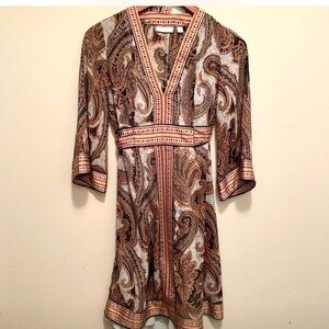 Kimono style mini dress